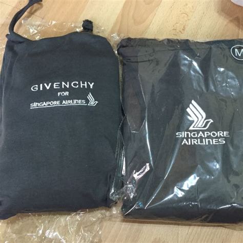 givenchy airline pajamas|NEW Givenchy Singapore Airlines Pajamas Set with Bag size large.